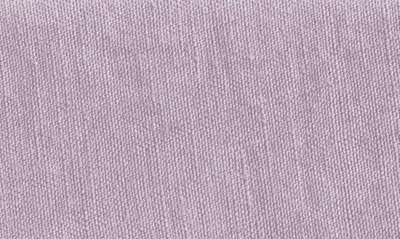 Shop Bed Threads Linen Fitted Sheet In Purple