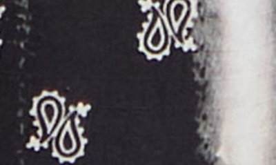 Shop Amiri Bleached Monogram Logo Cotton Cargo Pants In Black