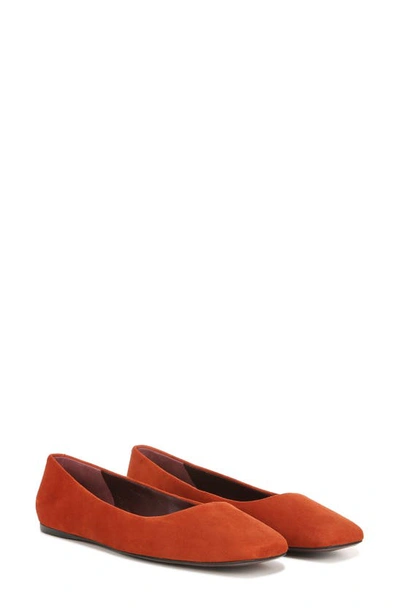 Shop Sarto By Franco Sarto Amaya Flexa Flat In Brick