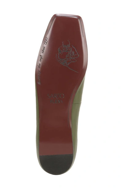 Sarto By Franco Sarto Flexa Amaya Ballet Flat In Army