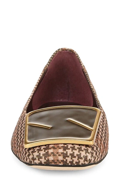 Sarto By Franco Sarto Flexa Amaya Ballet Flat In Brown