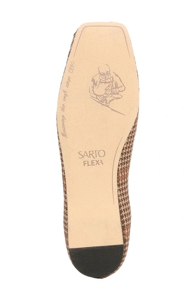 Sarto By Franco Sarto Flexa Amaya Ballet Flat In Brown