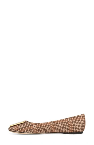 Sarto By Franco Sarto Flexa Amaya Ballet Flat In Brown