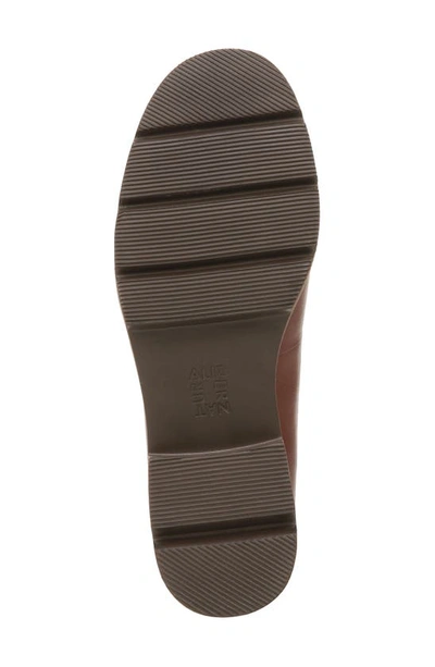 Naturalizer Darry Leather Loafer In Cappuccino Brown Leather