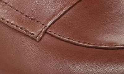 Naturalizer Darry Leather Loafer In Cappuccino Brown Leather