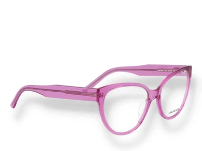 Shop Balenciaga Eyeglasses In Rose