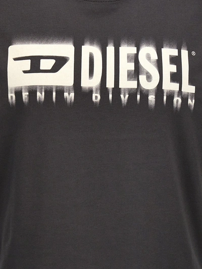 Shop Diesel Diegor T-shirt Gray
