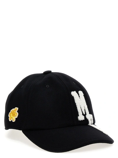 Shop Moncler Genius X Fragment Cap Hats Black