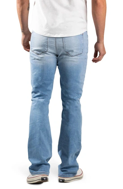 Shop Monfrere Clint Bootcut Jeans In Light Indigo