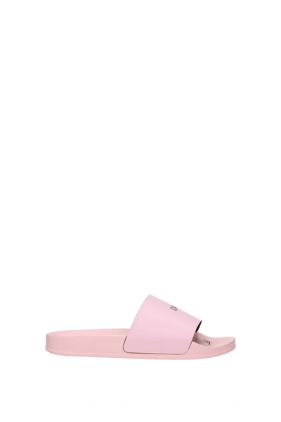 Shop Off-white Slippers And Clogs Rubber Pink