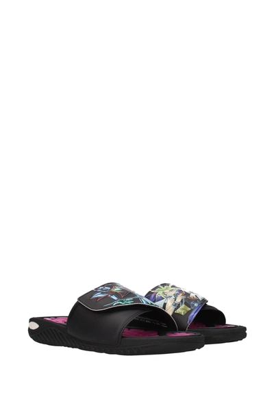 Shop Adidas Originals Slippers And Clogs Yugioh Rubber Black Multicolor