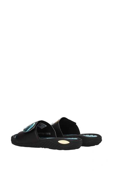 Shop Adidas Originals Slippers And Clogs Yugioh Rubber Black Sky