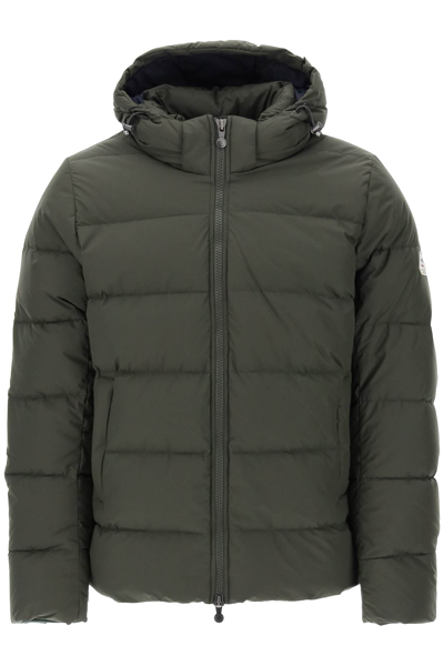 Pyrenex Spoutnic Waterproof Down Jacket In Deep Khaki (khaki)