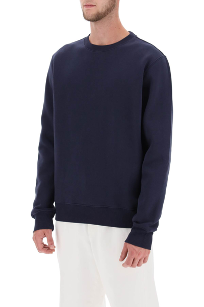 Shop Autry Icon Sweatshirt With Maxi Logo In Blue (blue)