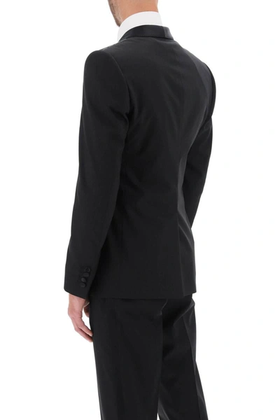 Shop Dolce & Gabbana 'sicilia' Tuxedo Jacket In Black