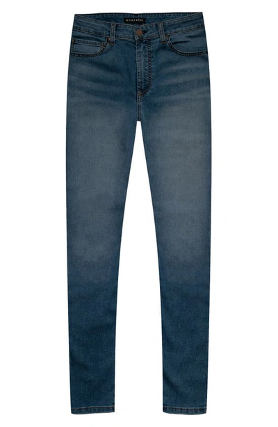 Shop Monfrere Brando Slim Fit Jeans In Aged Indigo