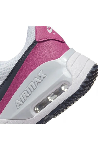 Shop Nike Air Max Systm Sneaker In White/ Obsidian/ Pink