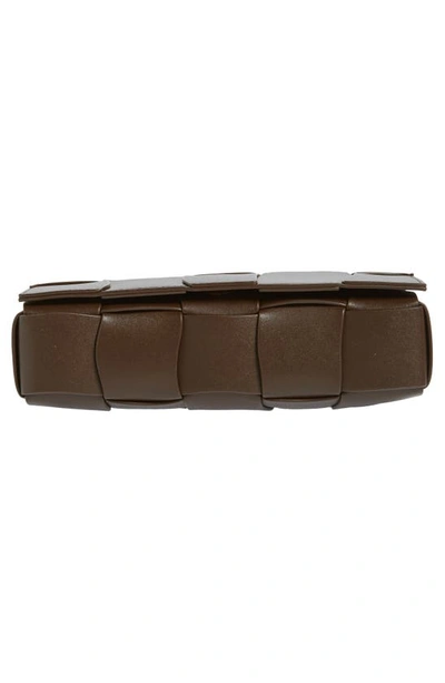 Bottega Veneta Medium Cassette Wavy Intrecciato Leather Crossbody Bag In 2017 Light Brown-silver