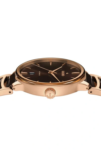 Shop Rado Centrix Automatic Bracelet Watch, 39.5mm In Brown