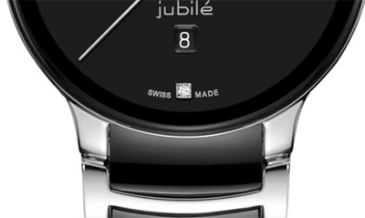 Rado Centrix Diamond Bracelet Watch, 30.5mm In Black