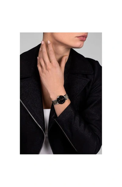 Shop Rado Florence Diamond Bracelet Watch, 30mm In Black