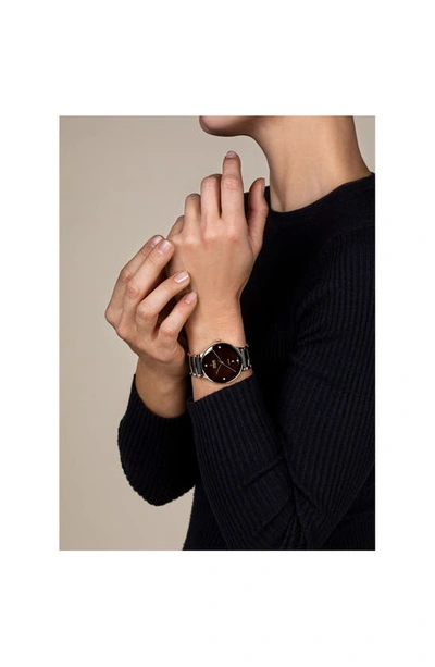 Rado Centrix Diamond Ceramic Bracelet Watch, 30.5m In Brown