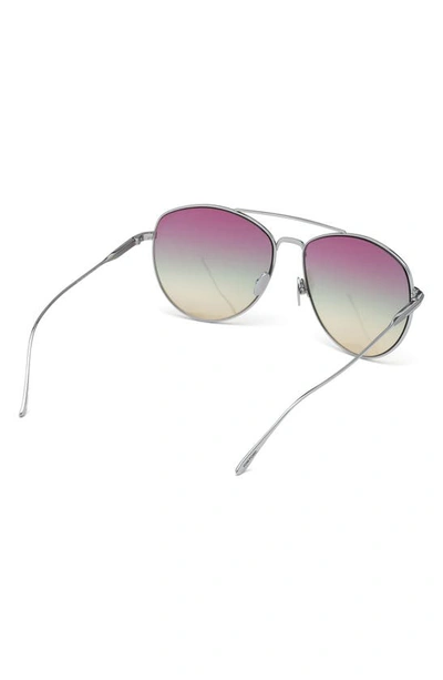 Shop Tom Ford Milla 59mm Gradient Aviator Sunglasses In 16z