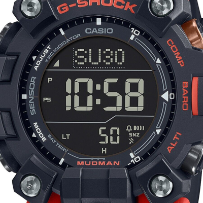 Pre-owned Casio G-shock Master Of Mudman Triple Sensor Gw-9500-1a4jf Men's Watch 2023