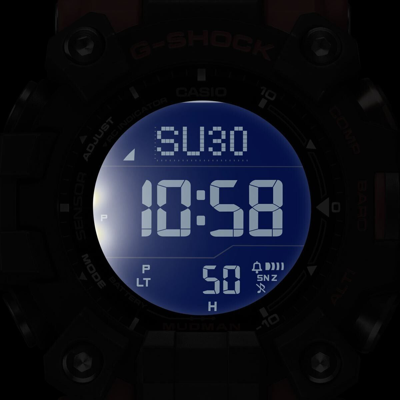 Pre-owned Casio G-shock Master Of Mudman Triple Sensor Gw-9500-1a4jf Men's Watch 2023