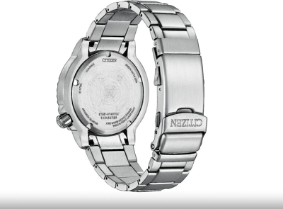 Pre-owned Citizen Bn0165-55l Promaster Marine Series Eco Drive Watch Ice Blue From Japan