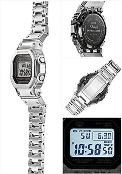 Pre-owned Casio Gmw-b5000d-1jf G-shock Origin Bluetooth Watch Japan Domestic Version