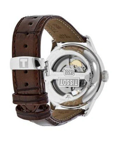 Pre-owned Tissot Le Locle Powermatic 80 Open Silver Men's Watch T006.407.16.033.01