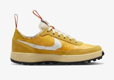 Pre-owned Nike Tom Sachs  Craft Wmns General Purpose Shoe Da6672-700 Us 6.5 - 12 Women In Yellow