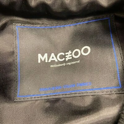 Pre-owned Maceoo Bomber Abloh Jacket Women's Size M Black