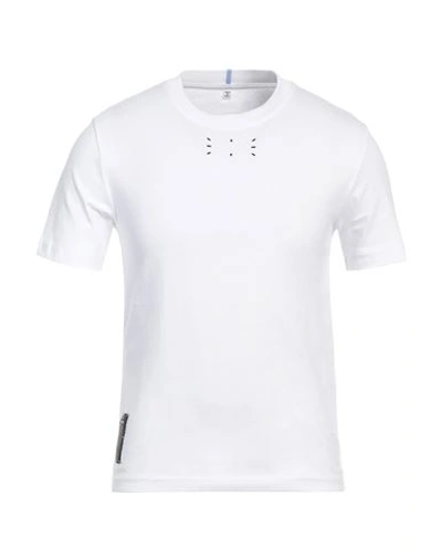 Shop Mcq By Alexander Mcqueen Mcq Alexander Mcqueen Man T-shirt White Size Xs Cotton