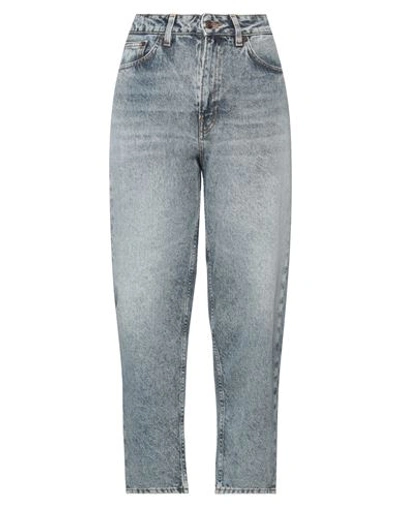Haikure Woman Denim Pants Blue Size 31 Cotton In Blue