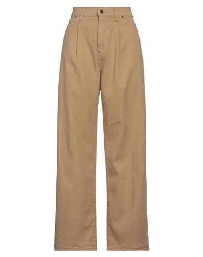 Shop True Nyc Woman Pants Brown Size 31 Cotton, Elastane