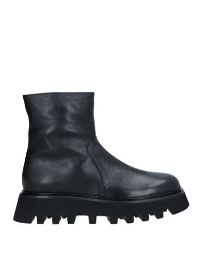 Shop Pomme D'or Woman Ankle Boots Black Size 6.5 Soft Leather