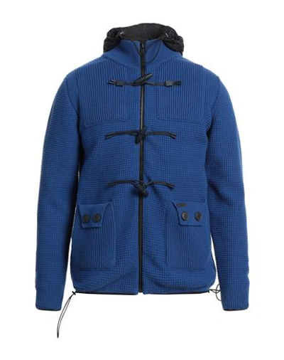 Shop Bark Man Jacket Bright Blue Size M Wool, Polyamide
