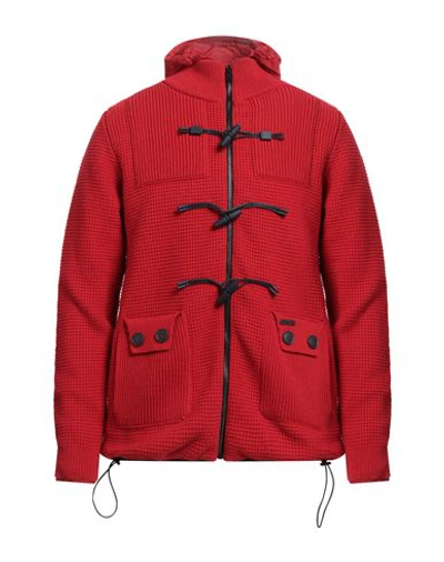 Shop Bark Man Jacket Red Size Xl Wool, Polyamide