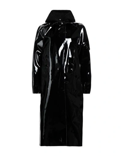 Alyx 1017  9sm Woman Overcoat & Trench Coat Black Size L Polyurethane, Polyester In Black