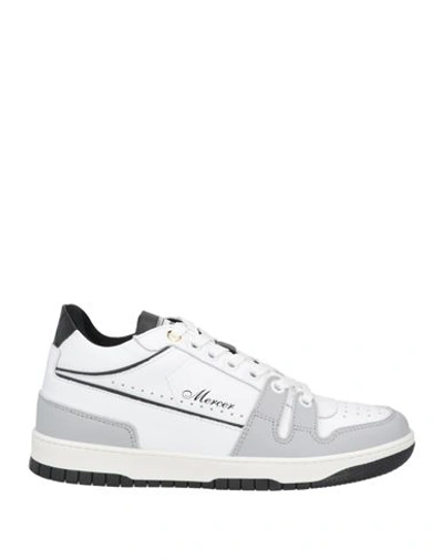 Shop Mercer Amsterdam Woman Sneakers White Size 6 Soft Leather