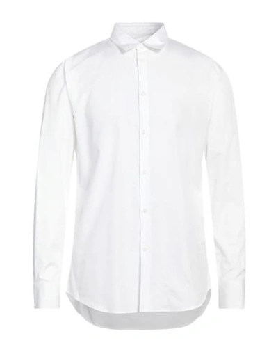 Dsquared2 Man Shirt White Size 46 Cotton In White