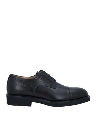 Shop Arbiter Man Lace-up Shoes Black Size 7.5 Soft Leather