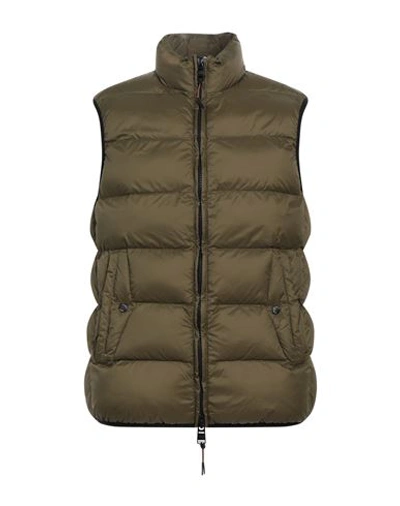 Dekker Man Down Jacket Military Green Size Xxl Polyamide In Green