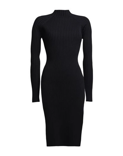 Kwaidan Editions Women Rib Knit Long Sleeve Turtleneck In Black