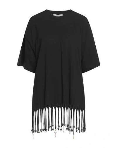 Shop Stella Mccartney Woman T-shirt Black Size M Cotton