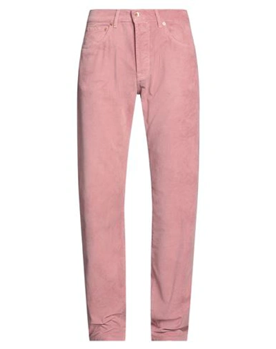 Shop President's Man Pants Pastel Pink Size 33 Cotton