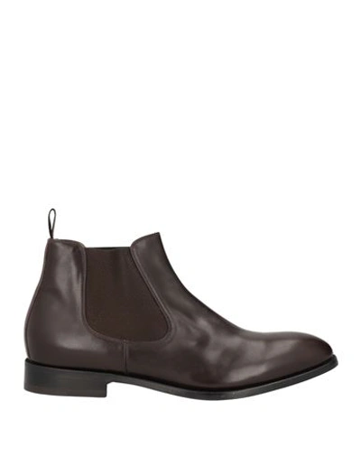 Shop Barrett Man Ankle Boots Dark Brown Size 11.5 Calfskin