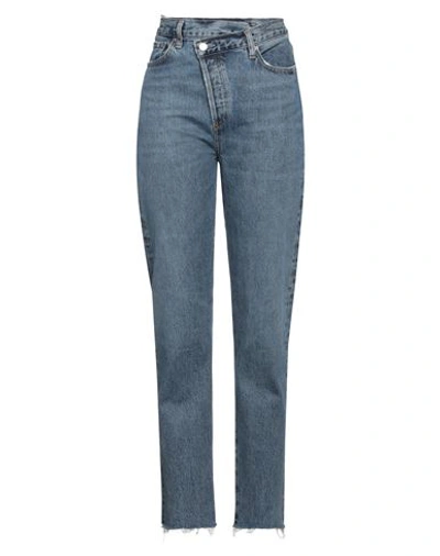 Agolde Jeans  Woman Color Denim In Blue